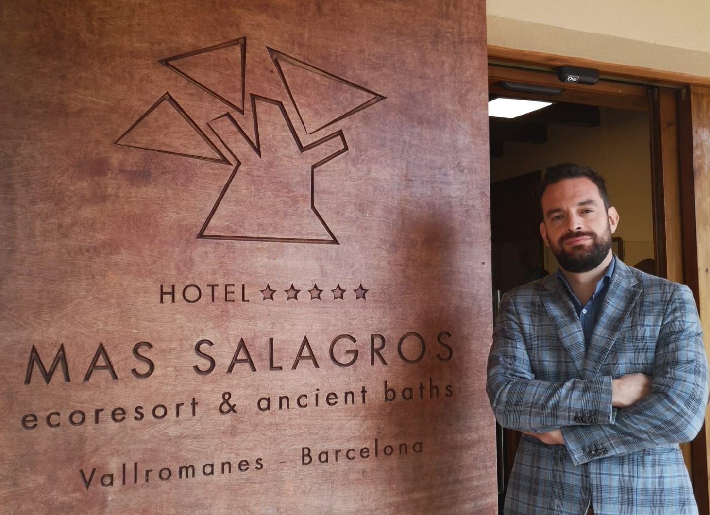 Javier Pérez (Mas Salagros EcoResort & Ancient Baths): «El gran éxito que hemos tenido es haber seleccionado las personas correctas»